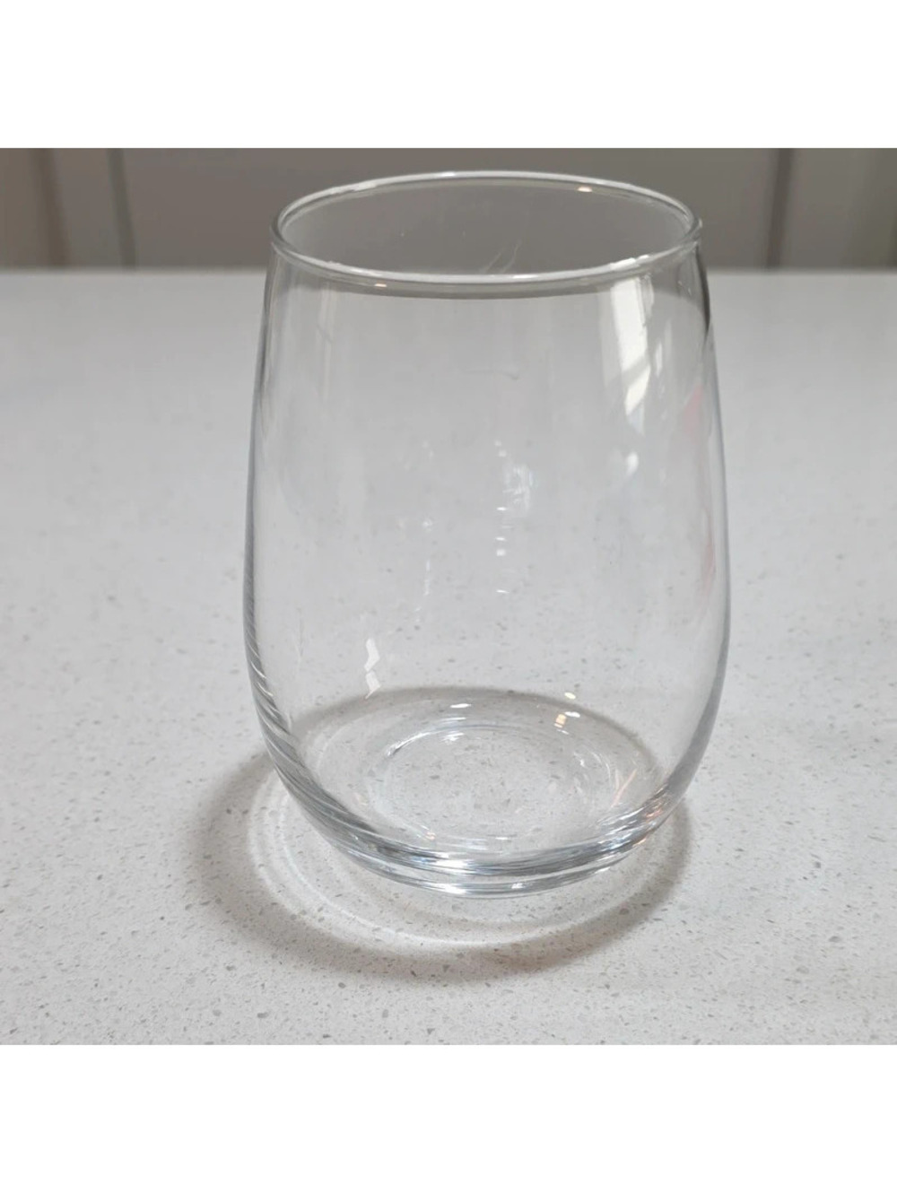 Clear Stemless Wine Glass - Durable and Elegant